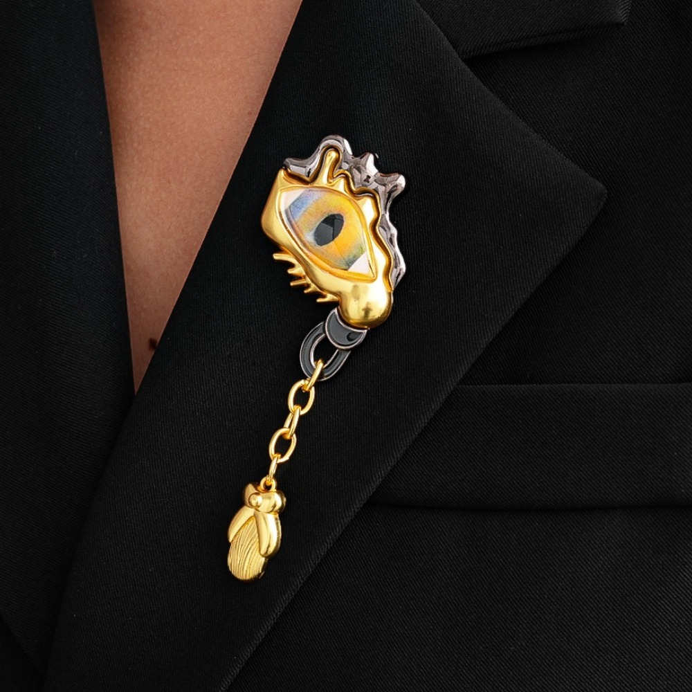 Women'S Accessories Jewelry - Spilla a Goccia in Metallo di