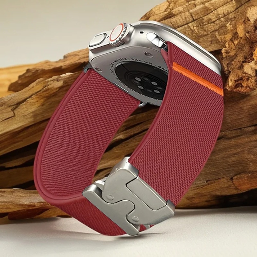 Women Accessories Website - Cinturino elastico in nylon con fibbia