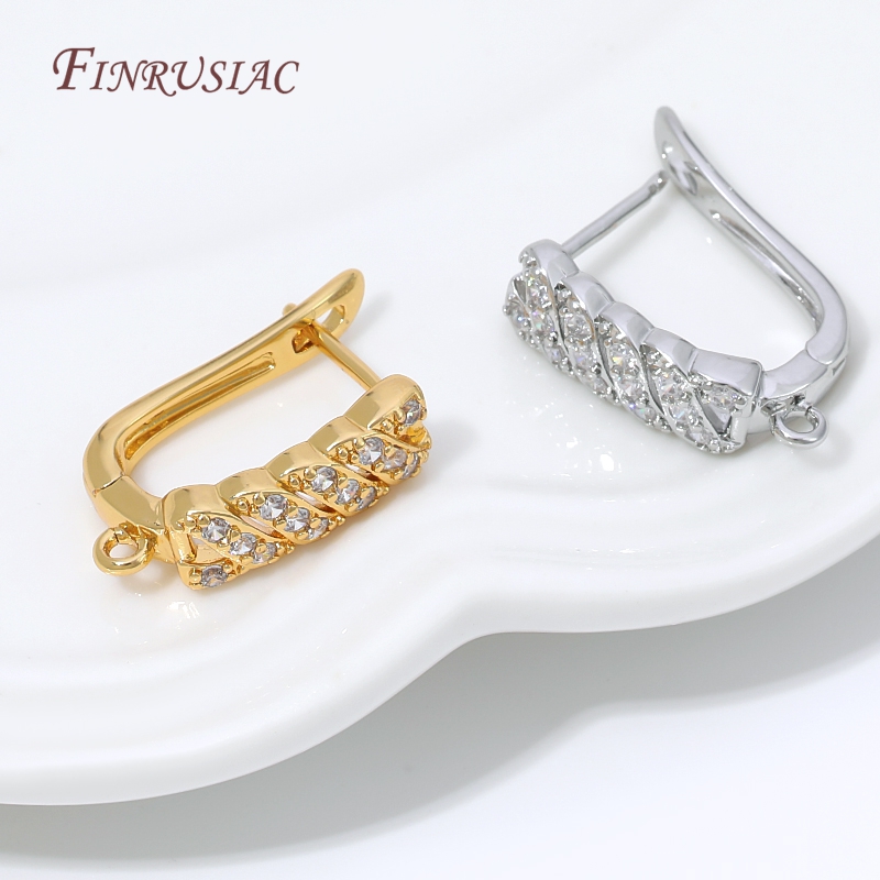 Wrap Ring Gold - Base per orecchini a cerchio placcata