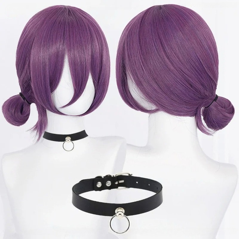 Women Knight Accessories - Parrucca cosplay Anime Reze Parrucca viola