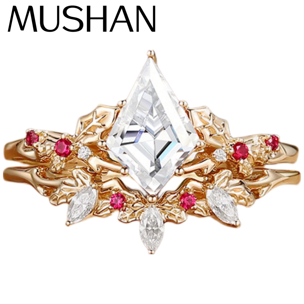Wrap Ring Gold - MUSHAN Gioielli Personalizzati, Anello in Argento