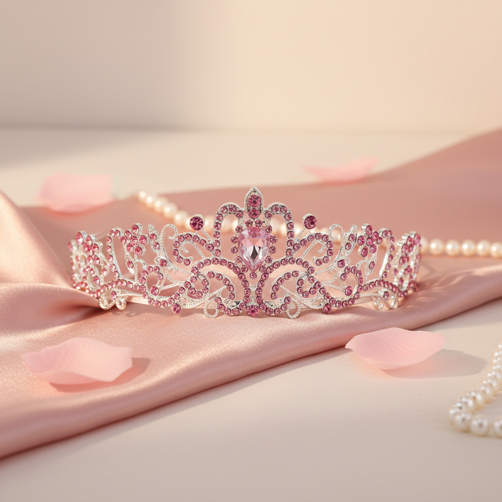 Elegante Corona Nuziale con St - Women'S Accessories Jewelry recensione e prezzo