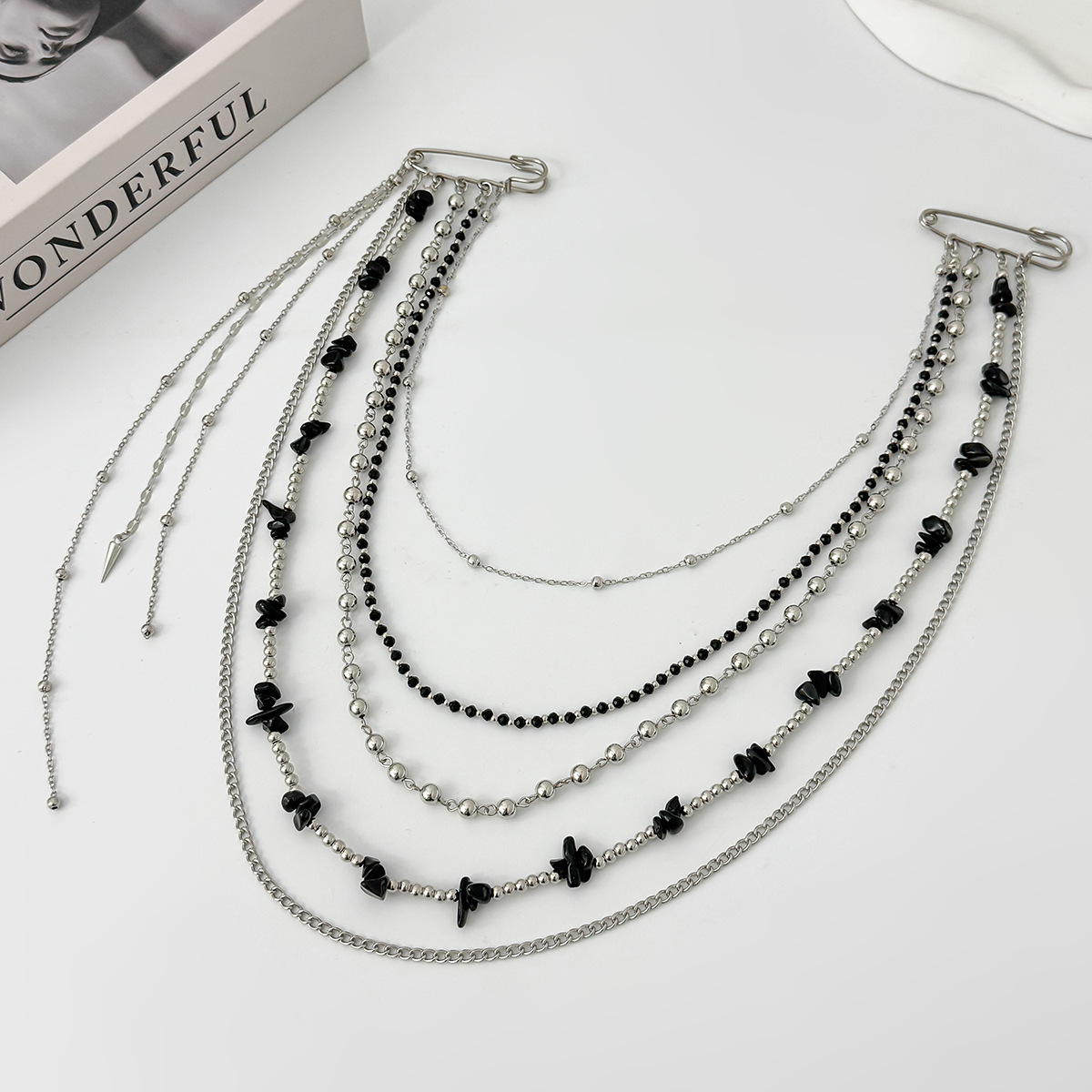 Spilla Lunga Punk Hip Hop con  - Women'S Accessories Jewelry recensione e prezzo
