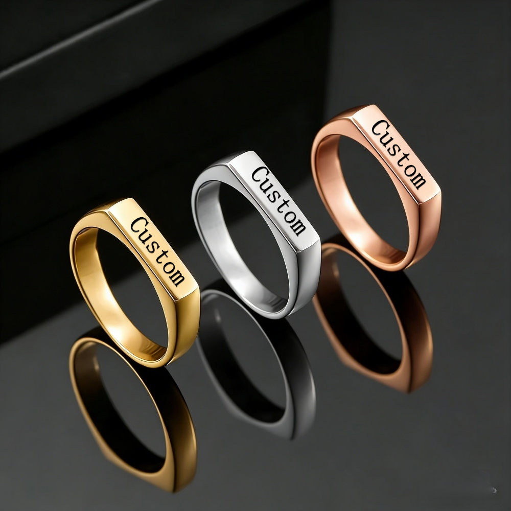 Anello Personalizzato con Nome - Women Accessories Logo recensione e prezzo
