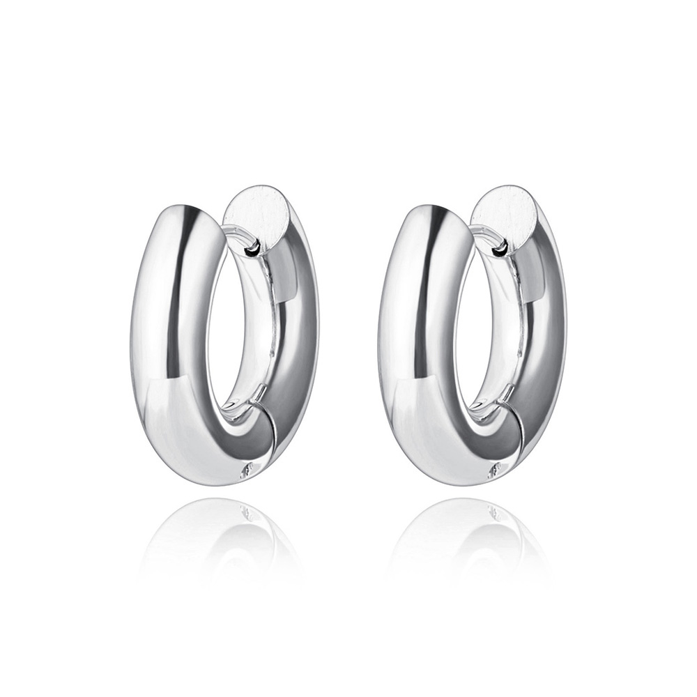 Lokaer Orecchini Huggie in acc - Wrap Ring Gold recensione e prezzo