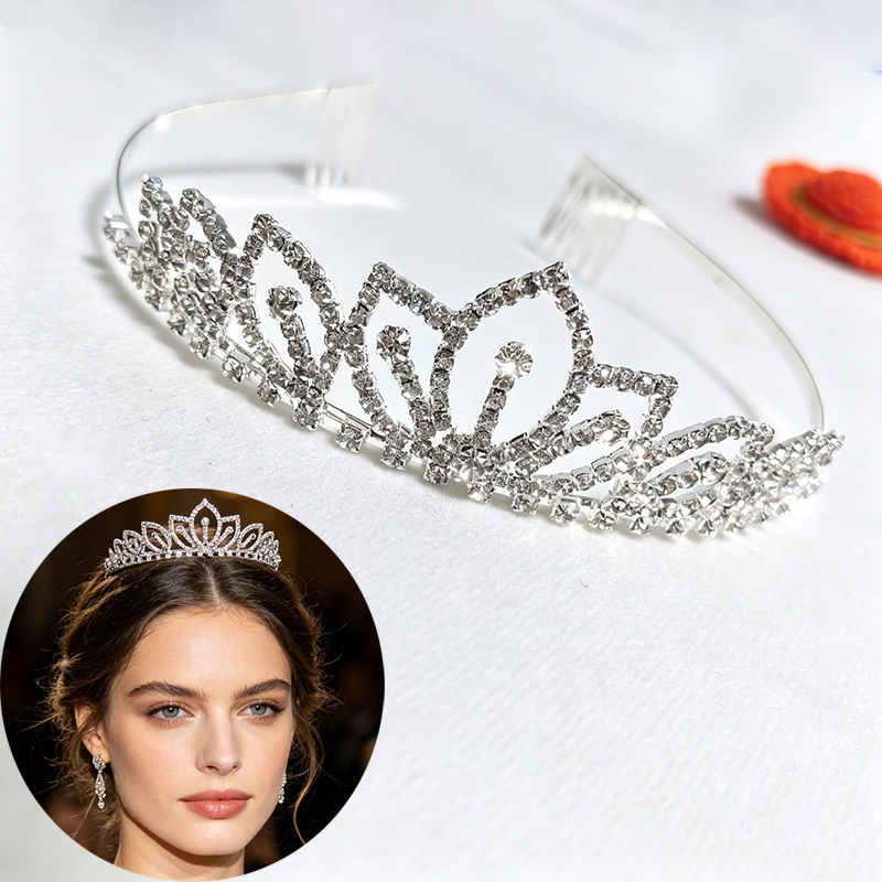 Corona in Strass Scintillanti  - Women'S Hair Accessories Wedding recensione e prezzo