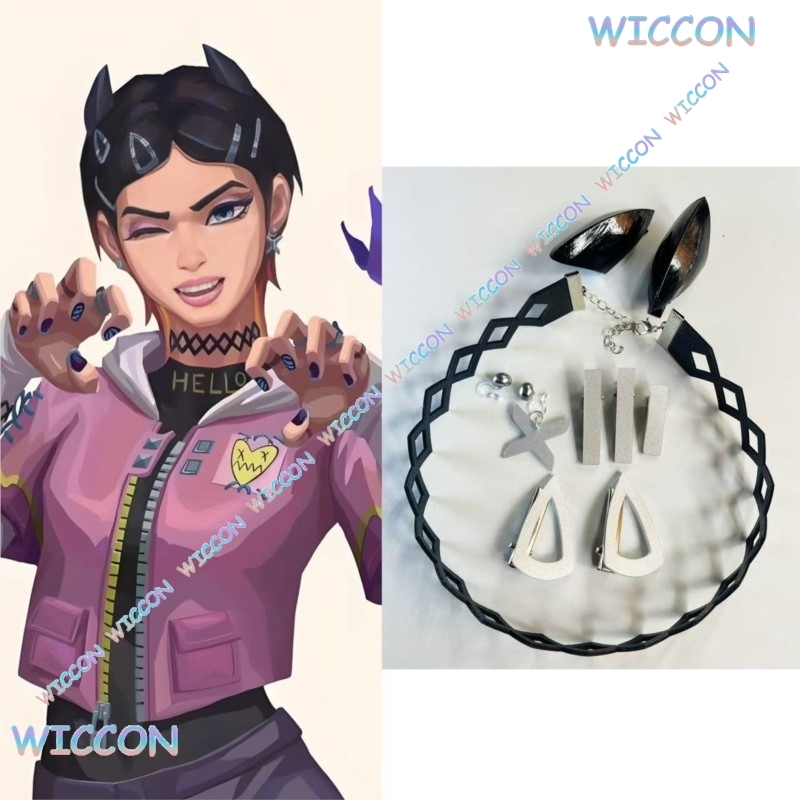 Valorant Clove Clip Collare Or - Women Knight Accessories recensione e prezzo