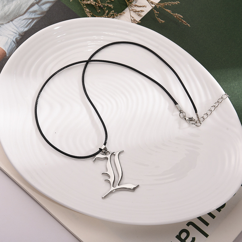 Anime Death Note L Logo Collan - Women Accessories Logo recensione e prezzo